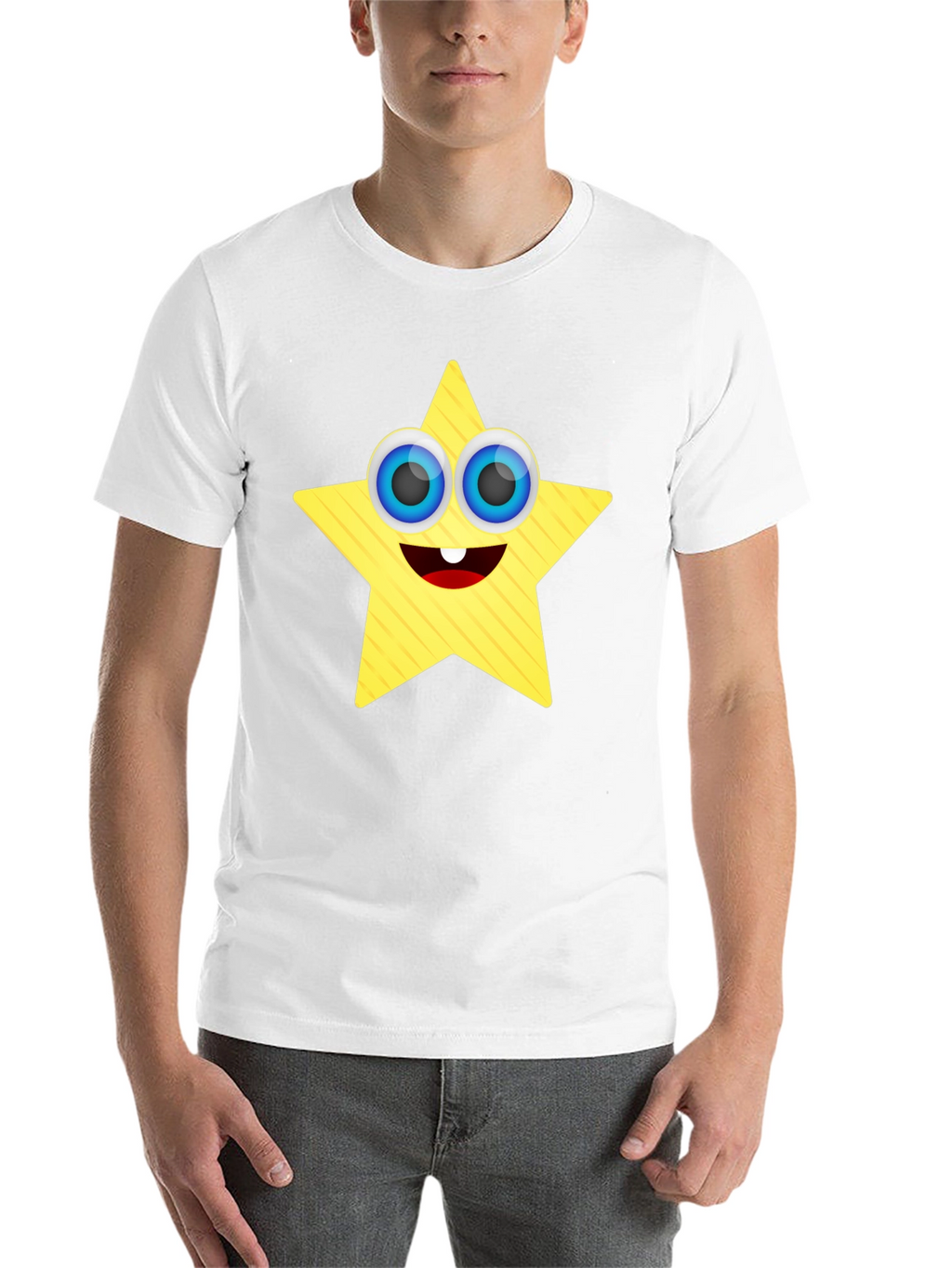 Star Character Black T-Shirt