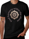 Harmony Mandala Graphic Tee - Find Your Inner Peace