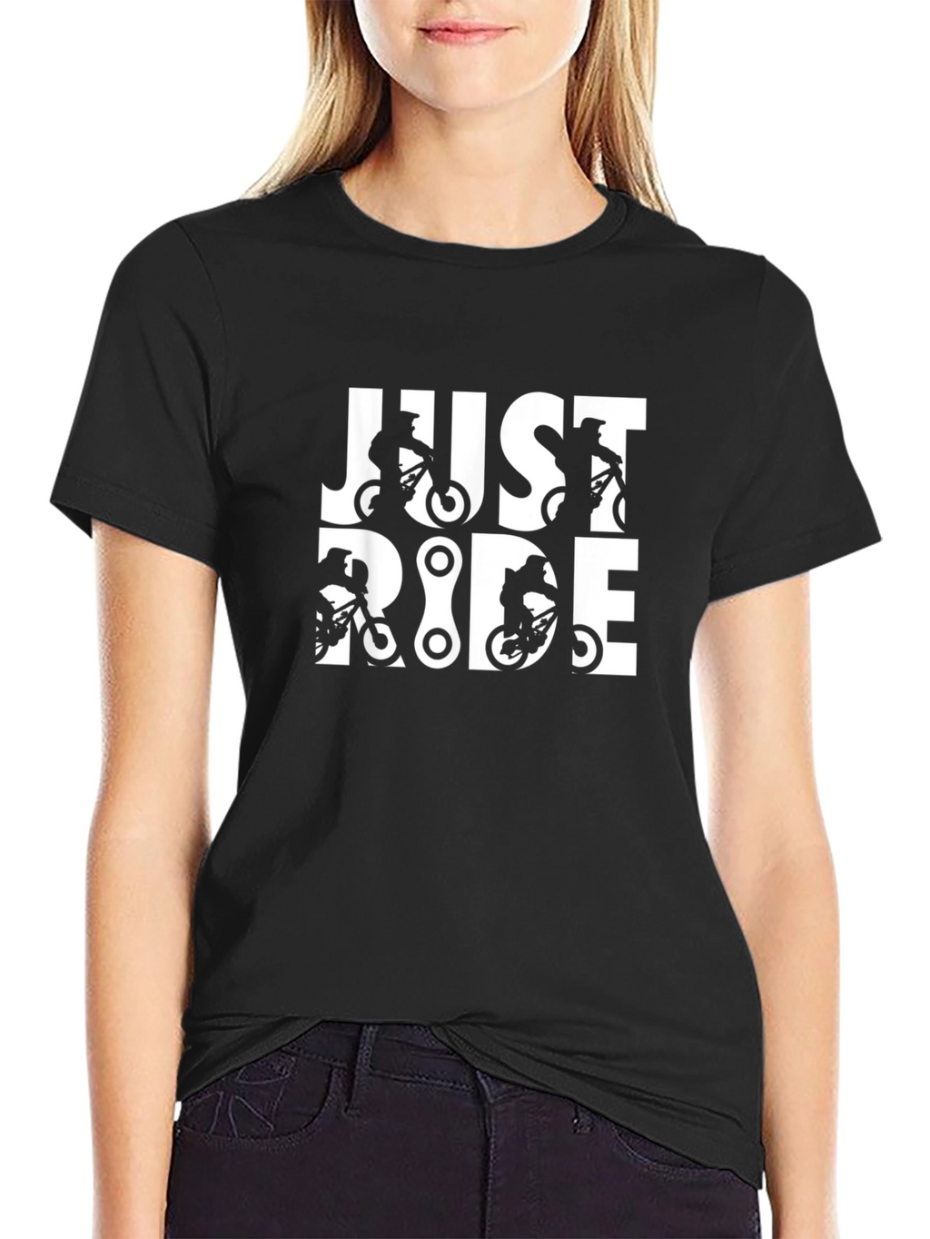 Just Ride T-Shirt - Mountain Bike Design