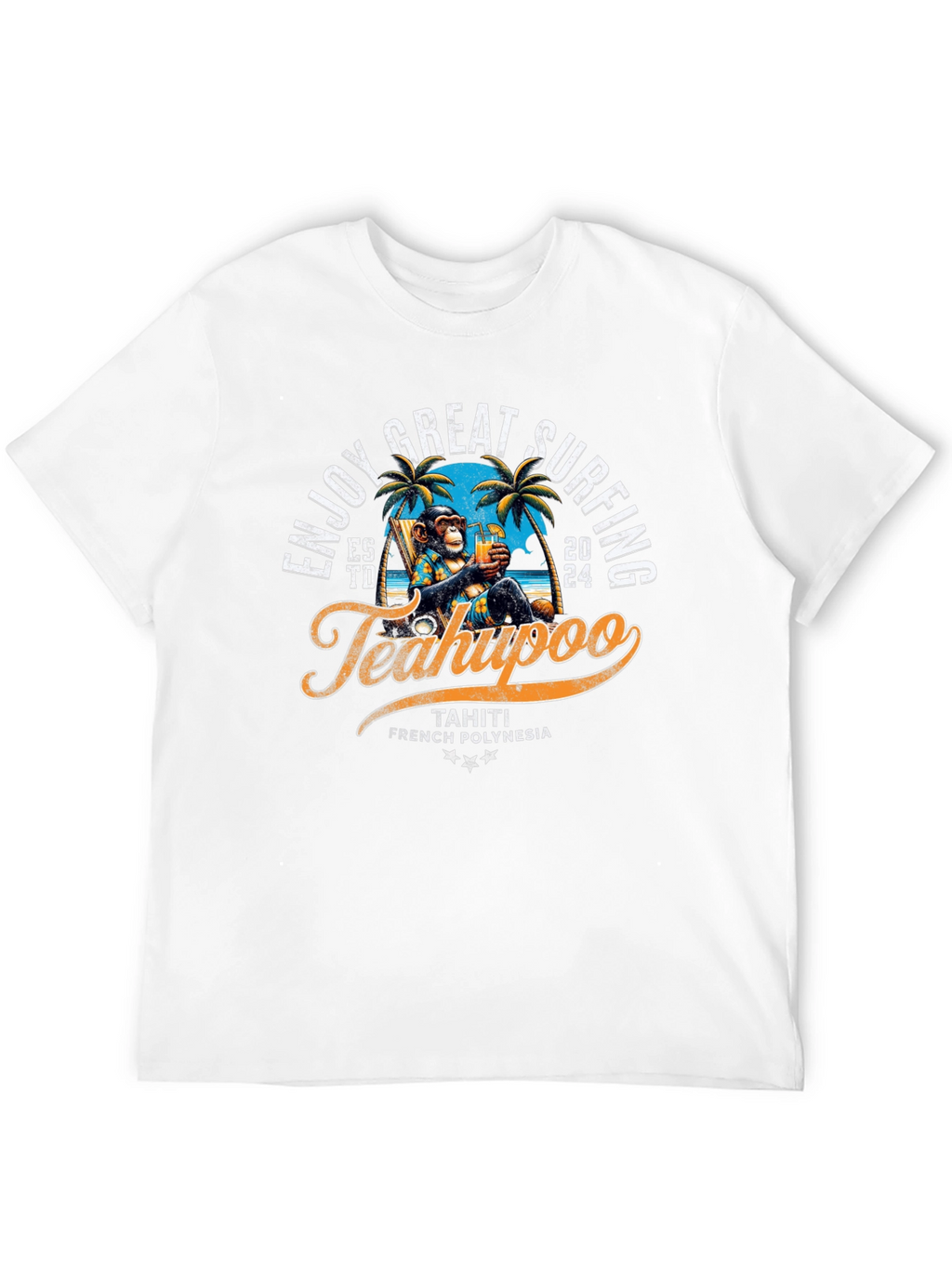 Teahupoo Surfing Tee