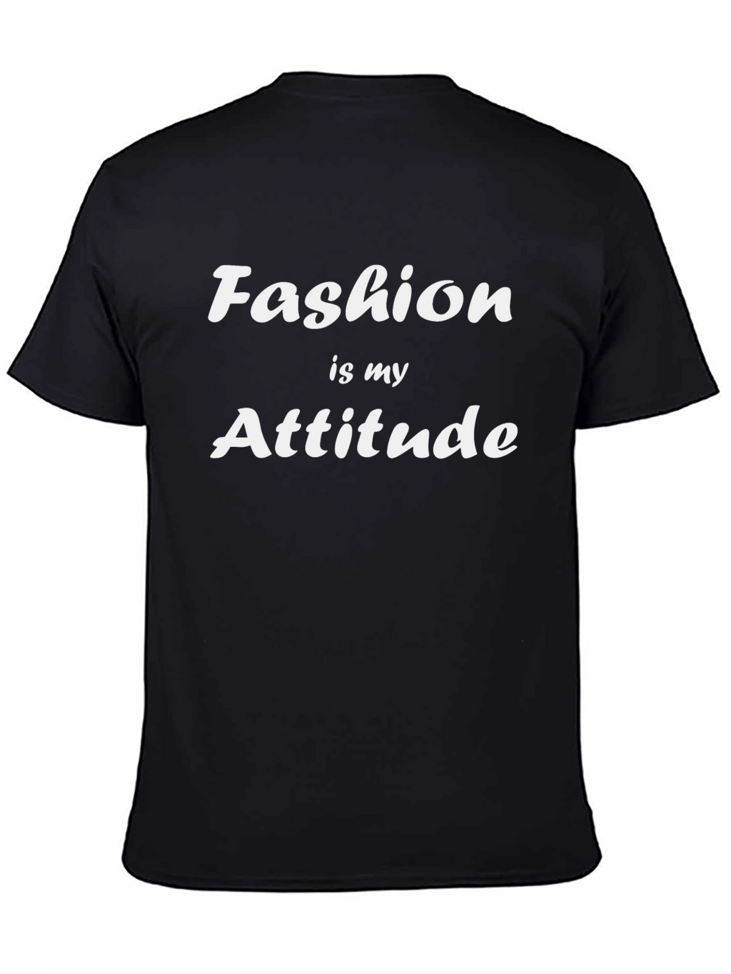 Fashion Attitude Black Tee Shirt