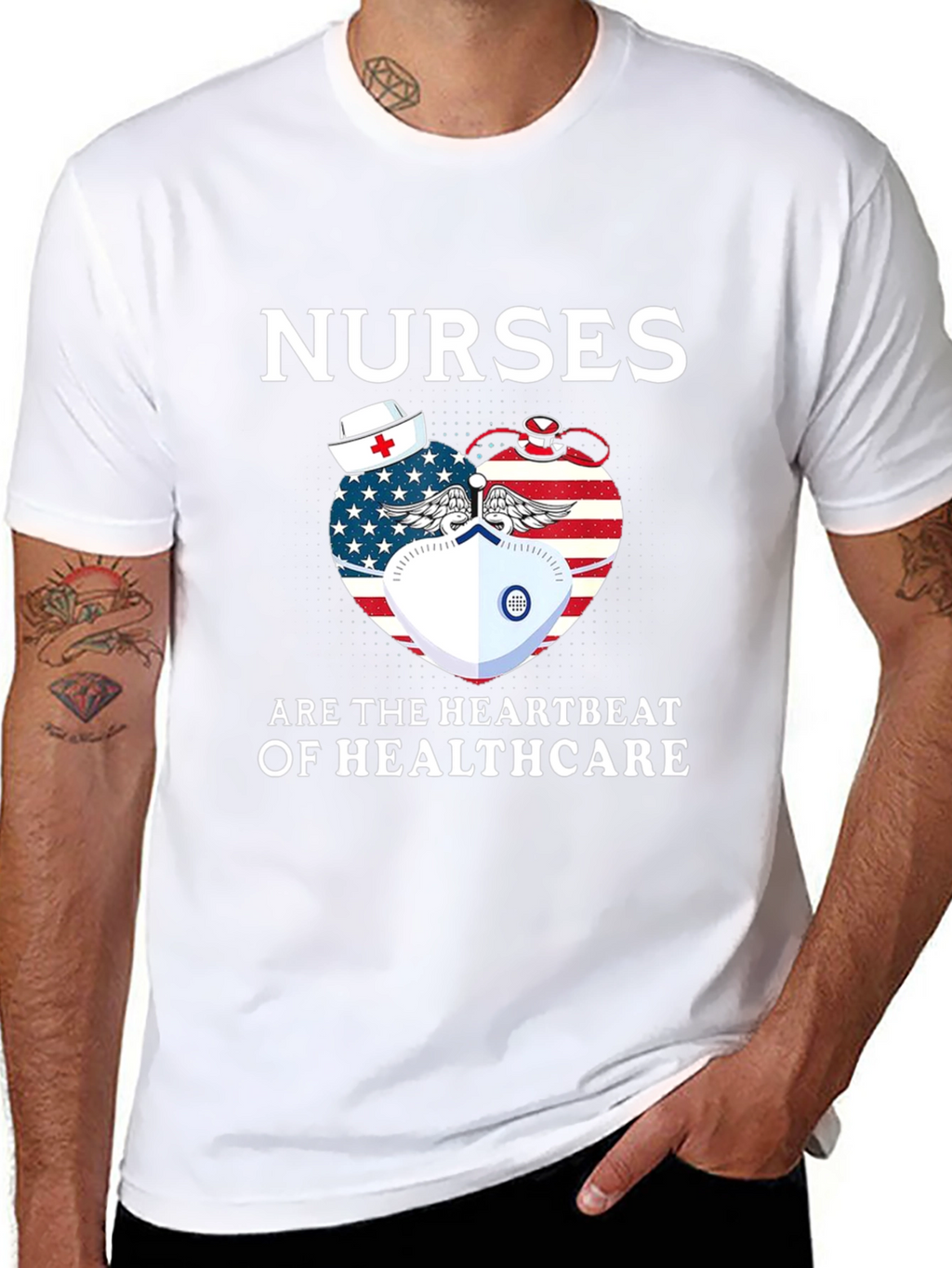 Nurses Heartbeat Healthcare T-Shirt