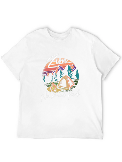 Zion National Park Camping Graphic Tee