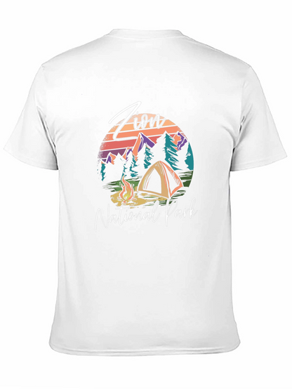Zion National Park Camping Graphic Tee