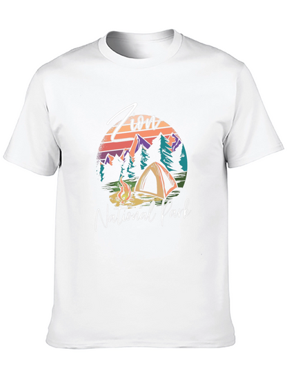 Zion National Park Camping Graphic Tee