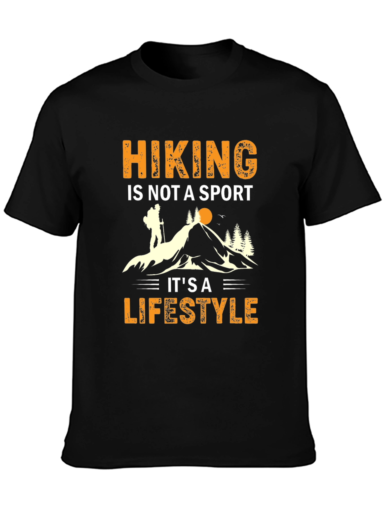 Hiking Lifestyle T-Shirt - For Outdoor Lovers