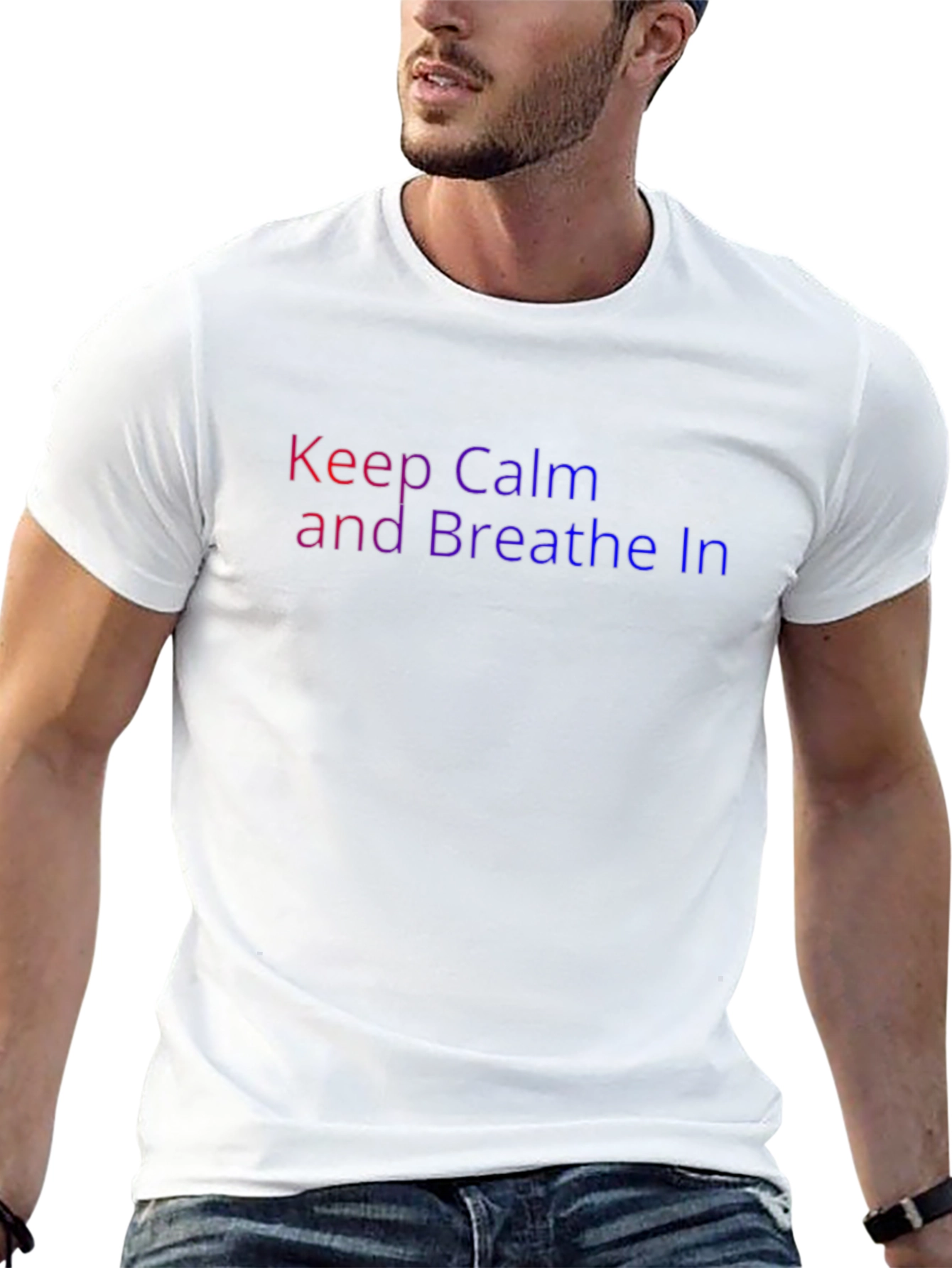 Keep Calm and Breathe In T-Shirt