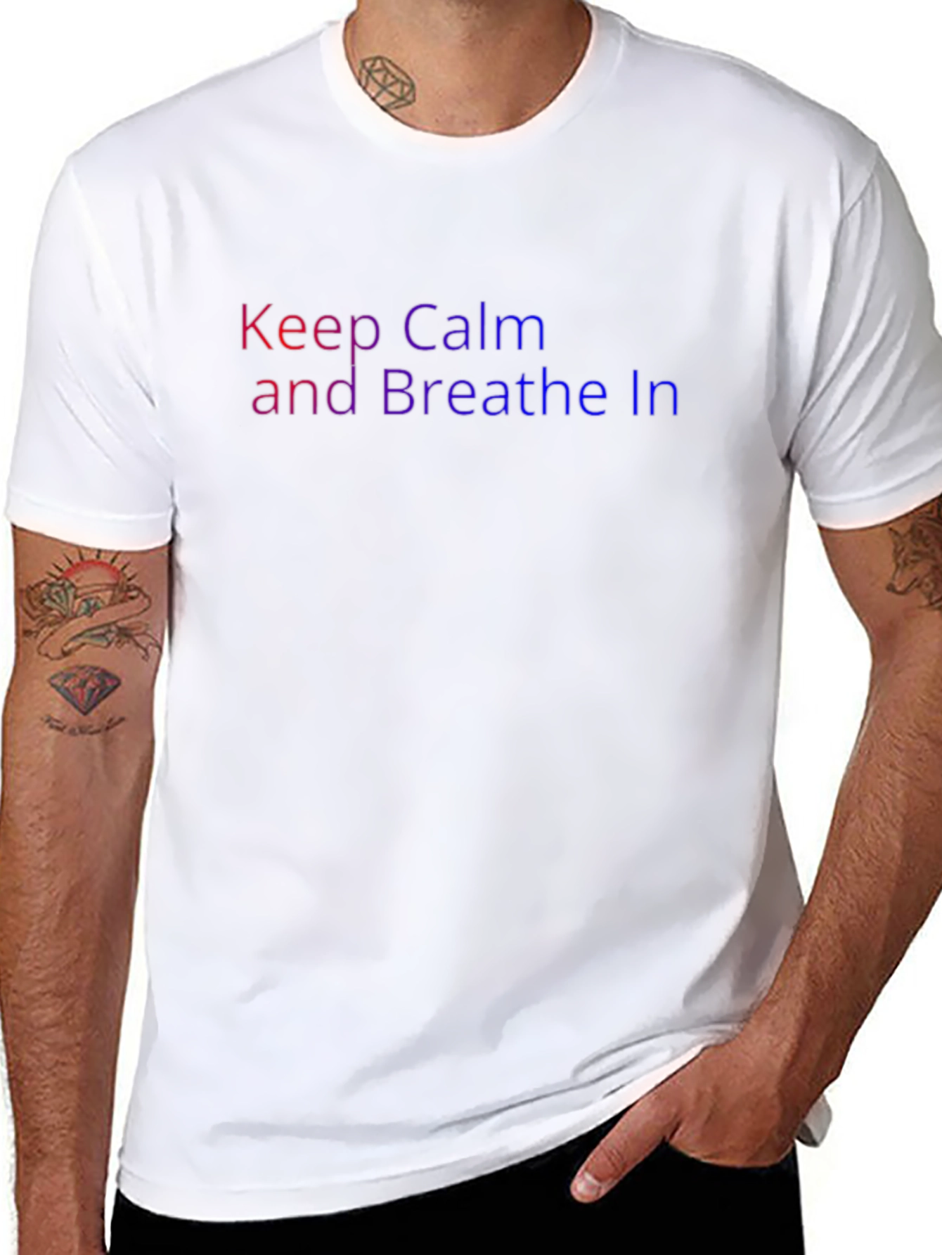 Keep Calm and Breathe In T-Shirt