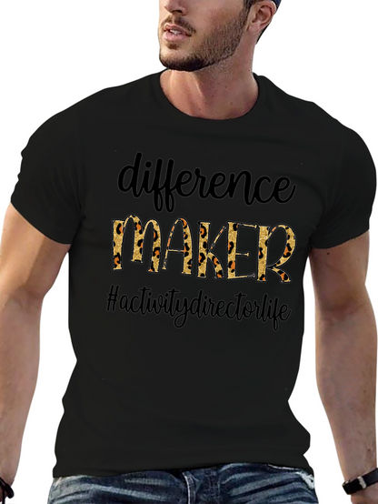 Difference Maker Graphic Tee - Activity Director Life