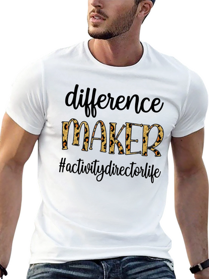 Difference Maker Graphic Tee - Activity Director Life