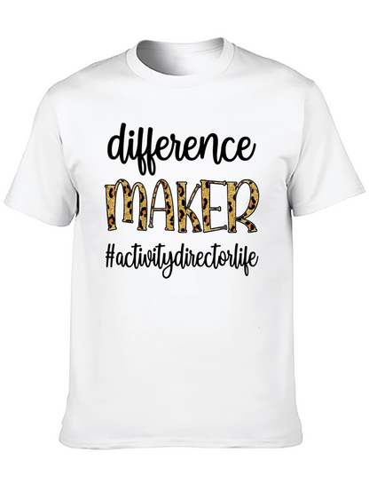 Difference Maker Graphic Tee - Activity Director Life