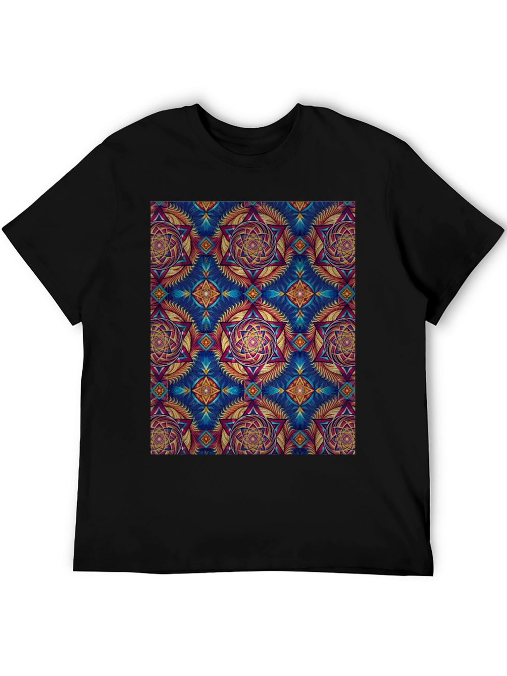 Kaleidoscope Pattern T-Shirt