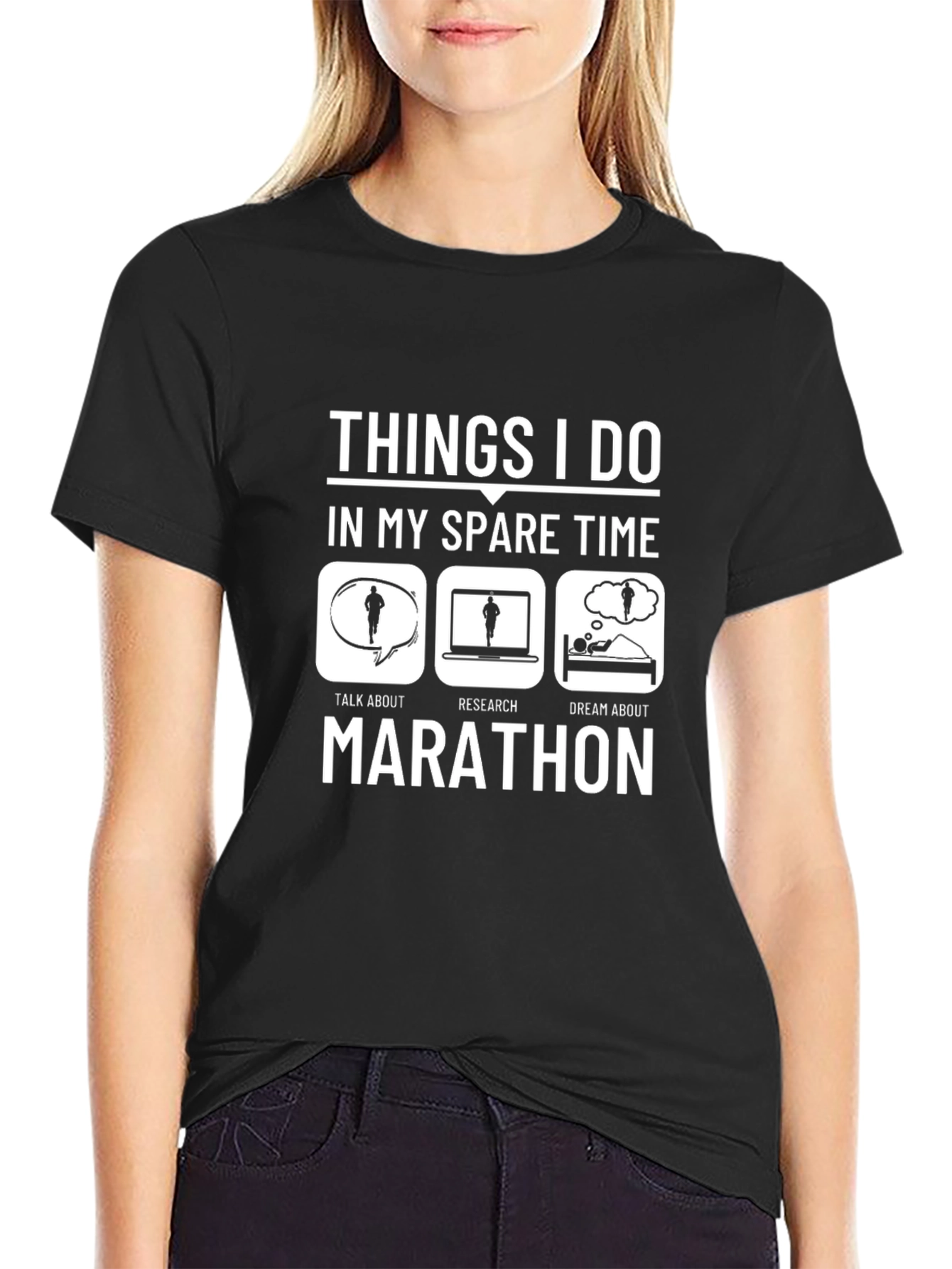 Marathon Runner Spare Time T-Shirt