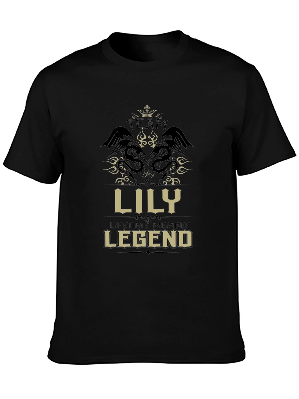 Lily Legend Black T-Shirt