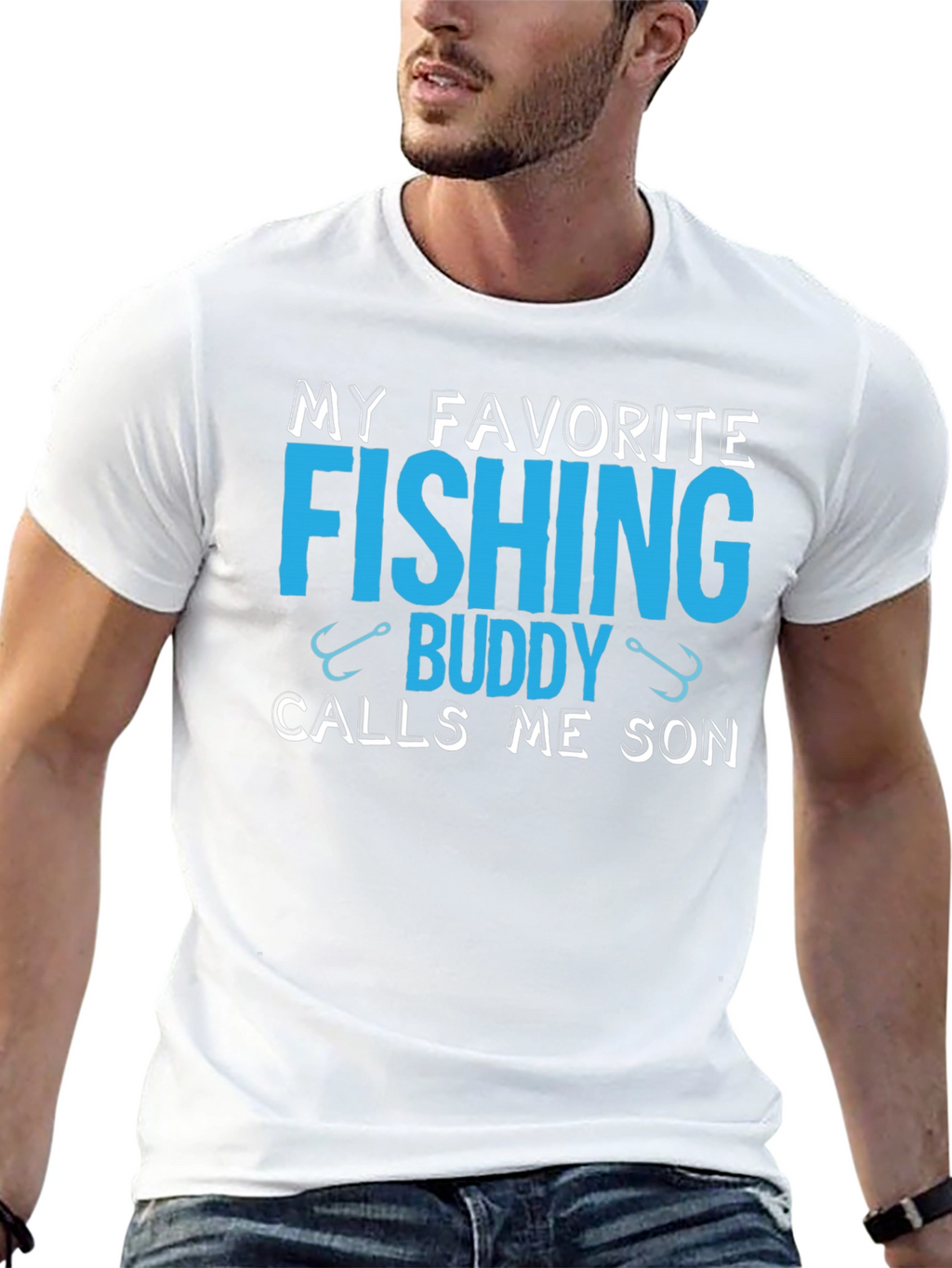 My Favorite Fishing Buddy Calls Me Son T-Shirt