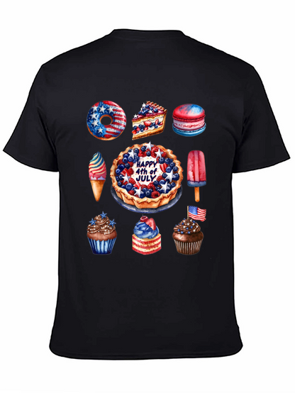 Patriotic 4th of July Dessert T-Shirt
