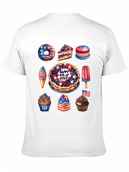 Patriotic 4th of July Dessert T-Shirt