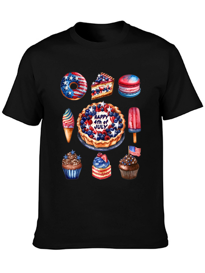 Patriotic 4th of July Dessert T-Shirt