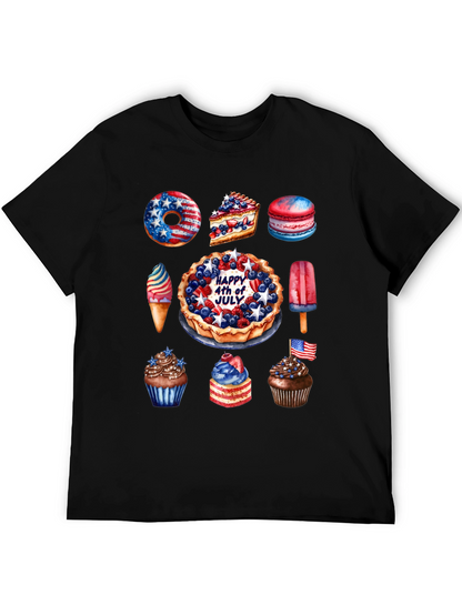 Patriotic 4th of July Dessert T-Shirt