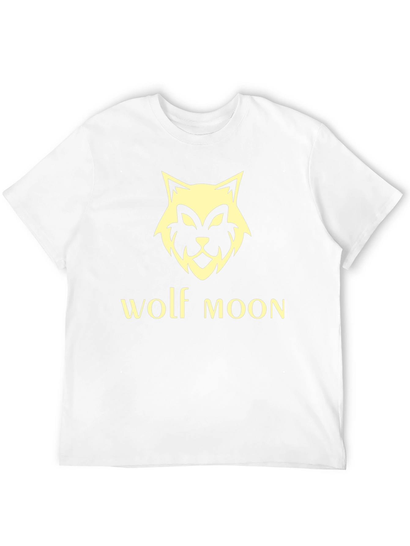 Wolf Moon Graphic T-Shirt - Black Tee