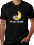 Im Only Sleeping T-Shirt - Koala Moon Tee