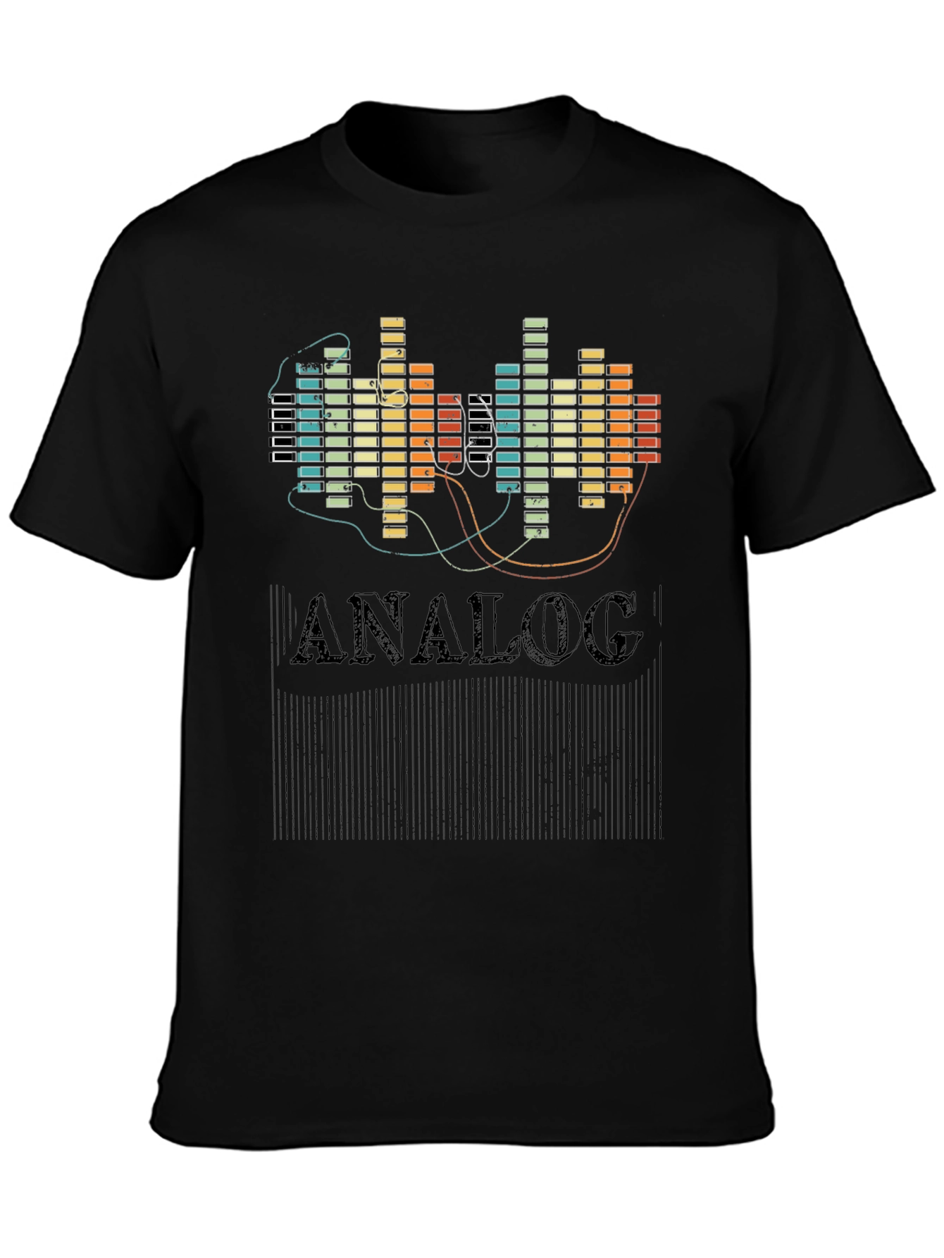Analog Sound Retro T-Shirt - Vintage Audio Engineer Tee
