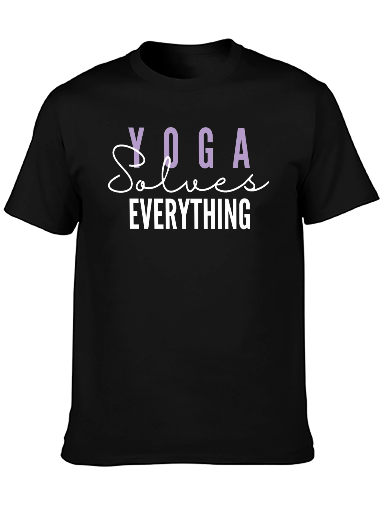 Yoga Solves Everything Graphic Tee