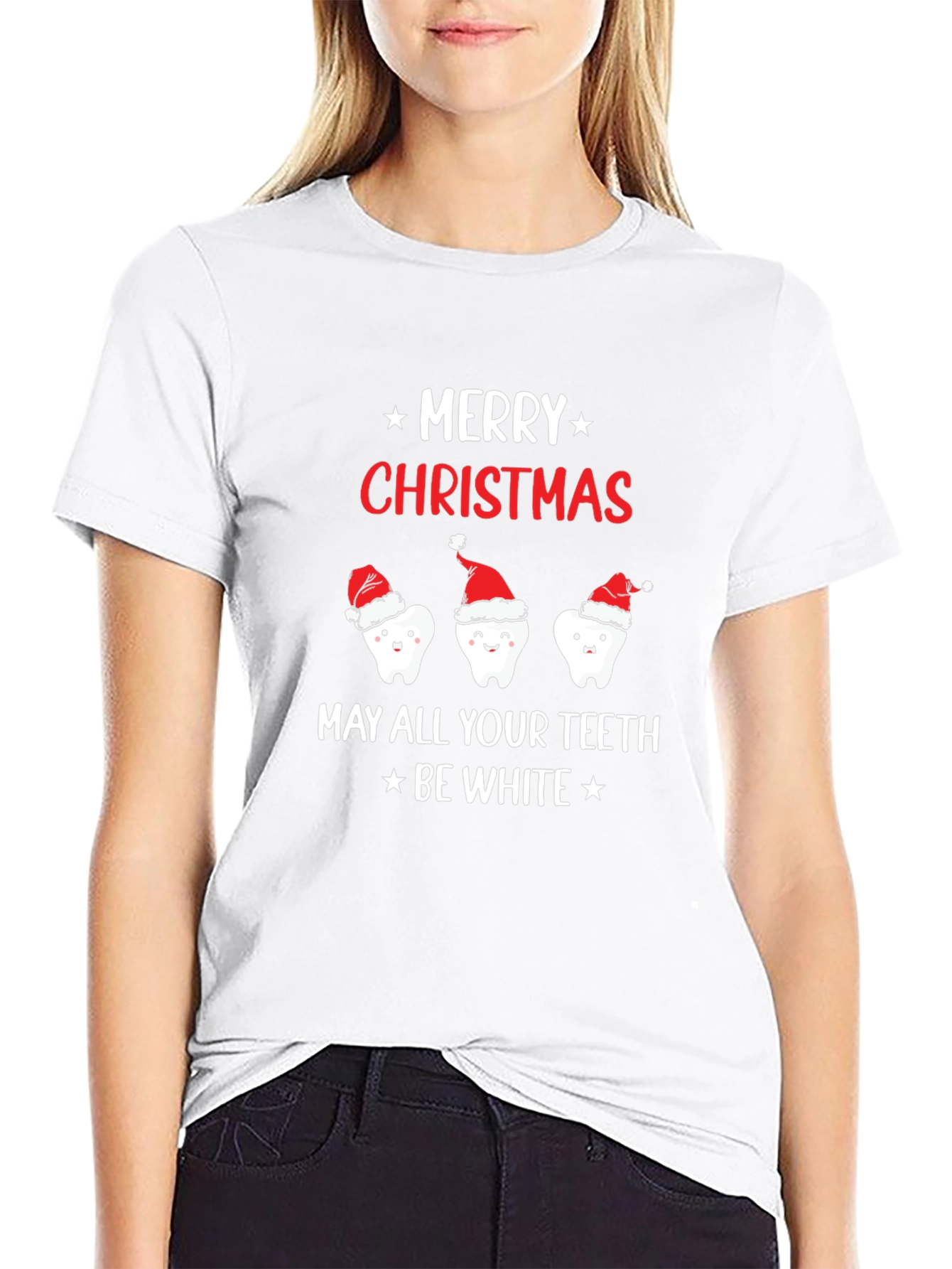 Merry Christmas Teeth T-Shirt