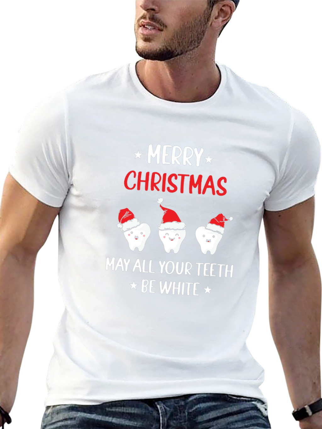 Merry Christmas Teeth T-Shirt