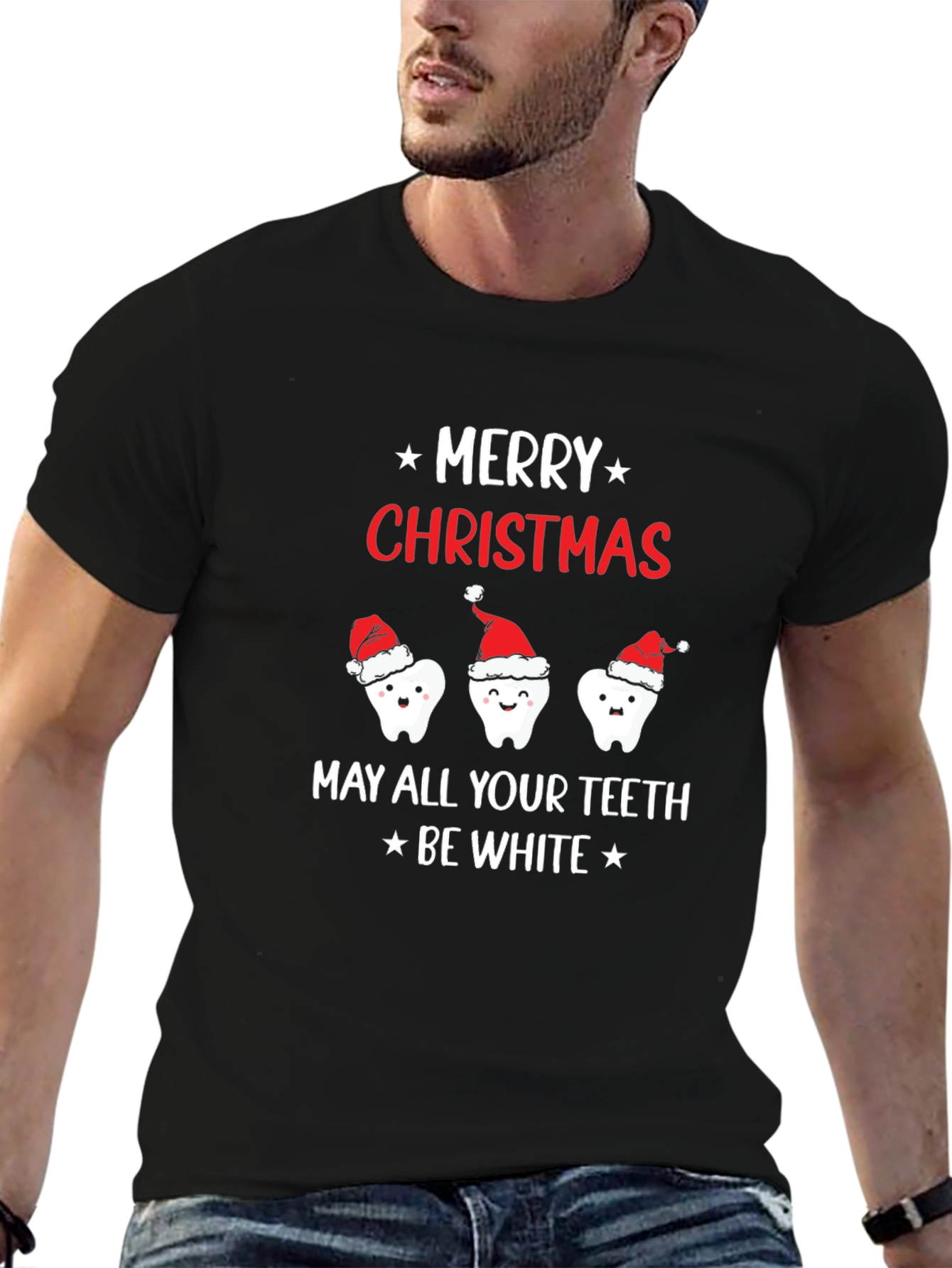 Merry Christmas Teeth T-Shirt