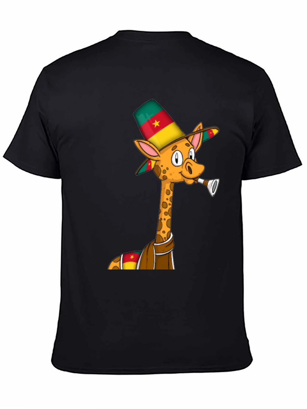 Cameroon Giraffe T-Shirt - Fun & Festive!