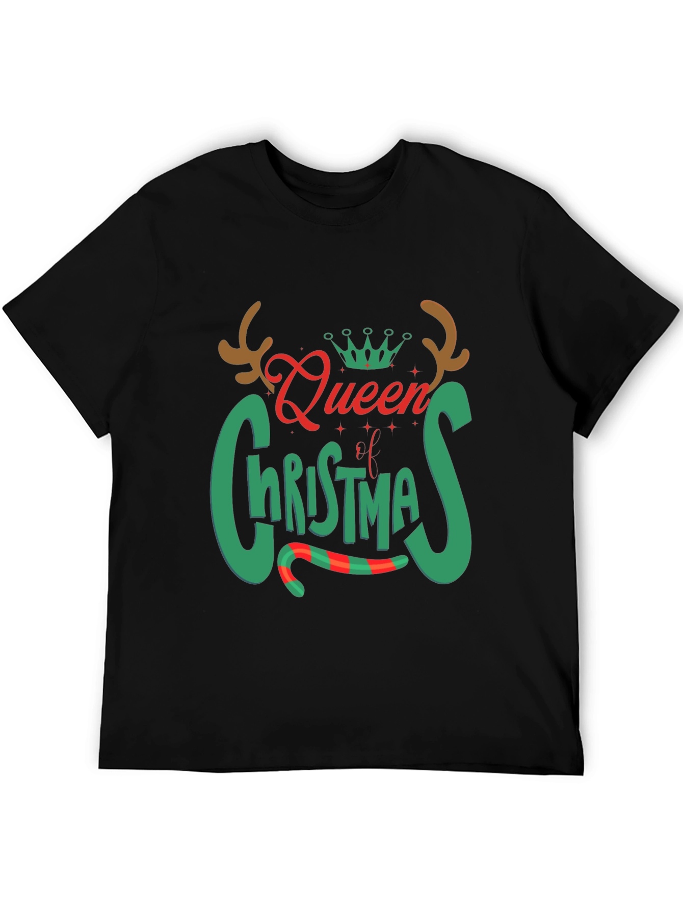 Queen of Christmas Graphic Tee Shirt