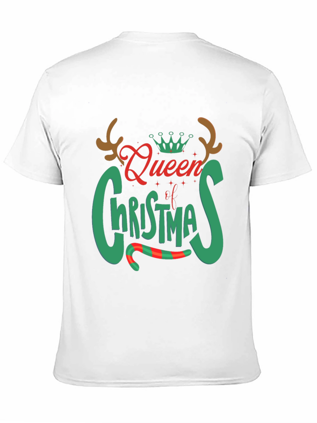 Queen of Christmas Graphic Tee Shirt