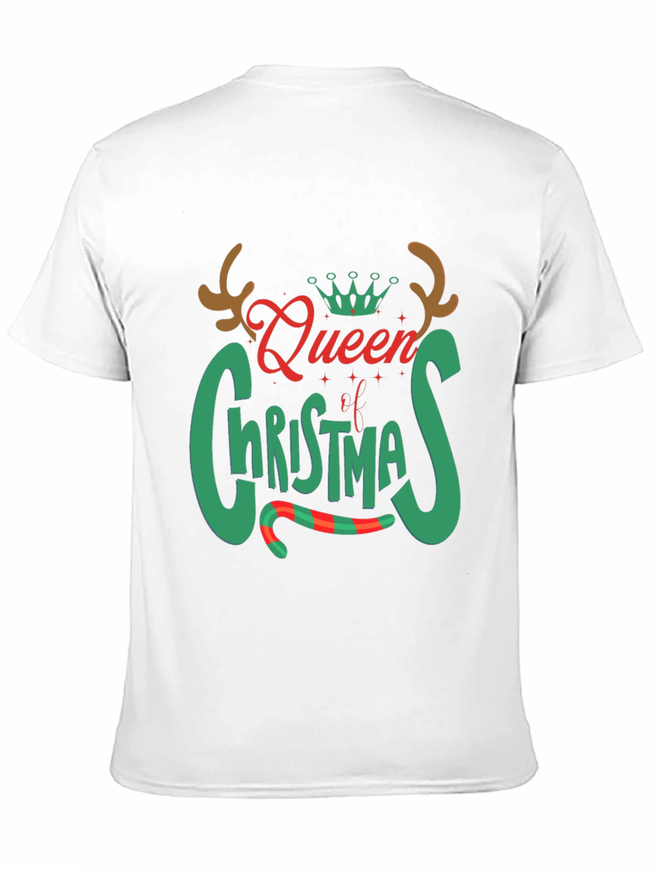 Queen of Christmas Graphic Tee Shirt