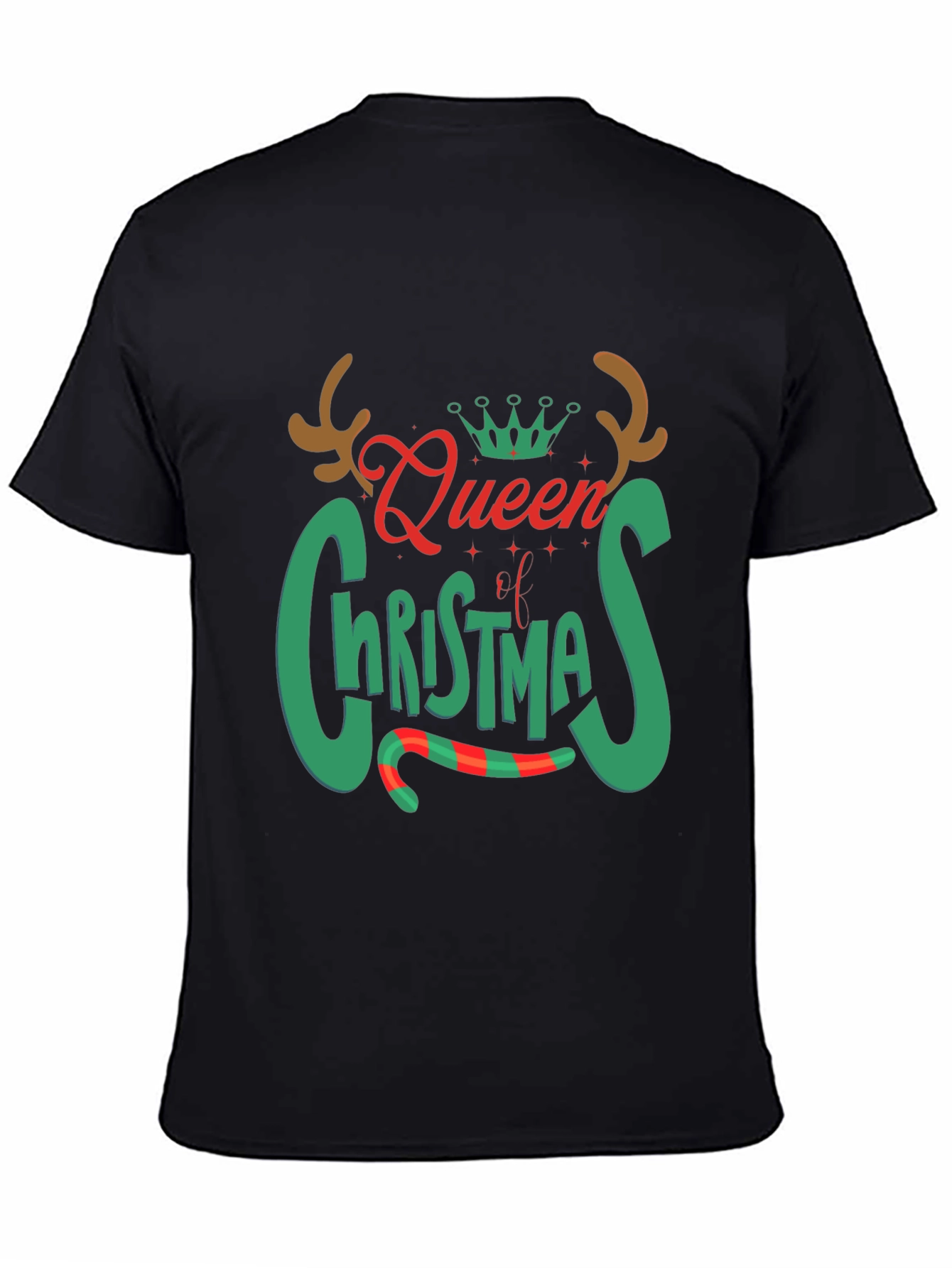Queen of Christmas Graphic Tee Shirt