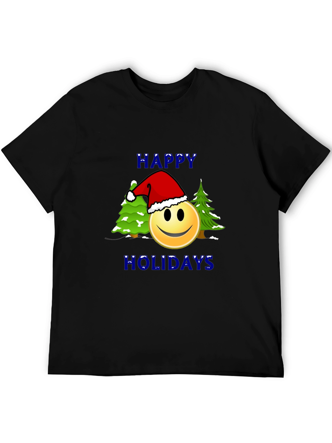 Holiday Smiley T-Shirt - Festive & Fun!
