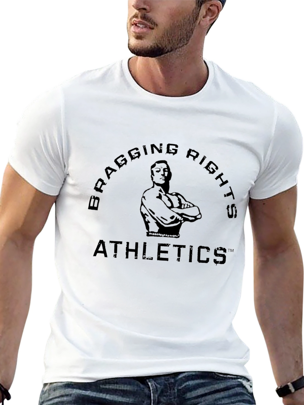 Bragging Rights Athletics Black Graphic T-Shirt