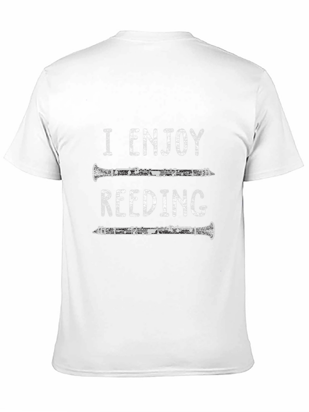 I Enjoy Reeding Clarinet T-Shirt Music Lover Tee
