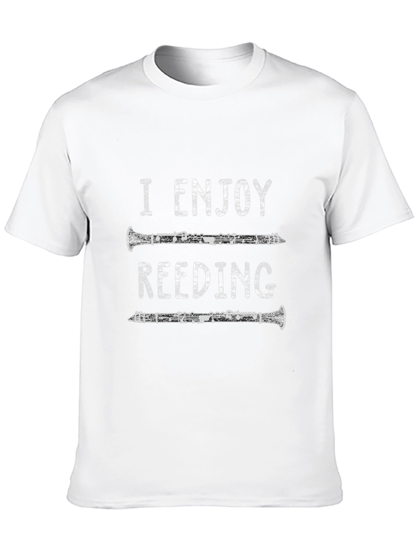 I Enjoy Reeding Clarinet T-Shirt Music Lover Tee