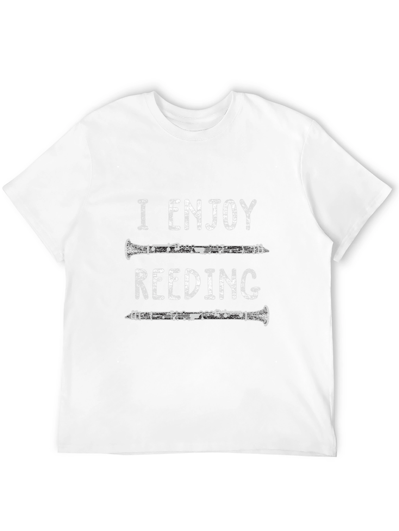 I Enjoy Reeding Clarinet T-Shirt Music Lover Tee
