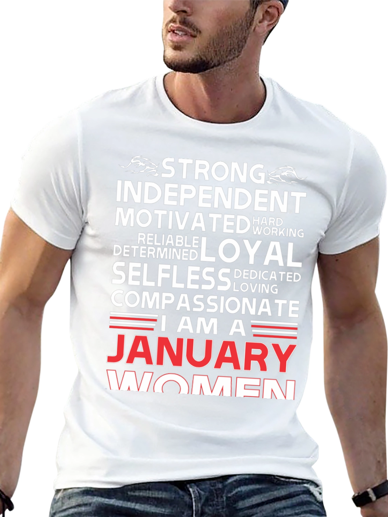January Women T-Shirt - Strong Independent