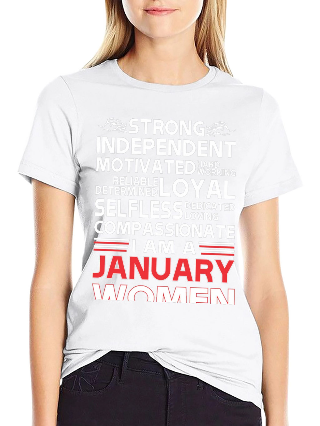 January Women T-Shirt - Strong Independent