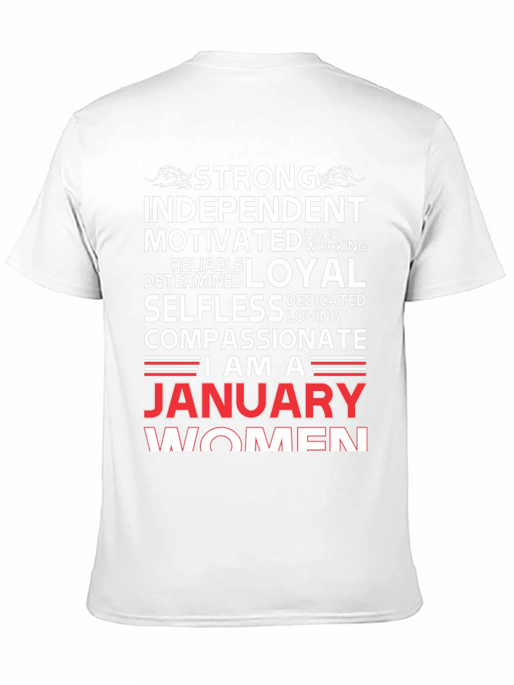January Women T-Shirt - Strong Independent