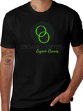 Organic Coffee Dreams Black T-Shirt