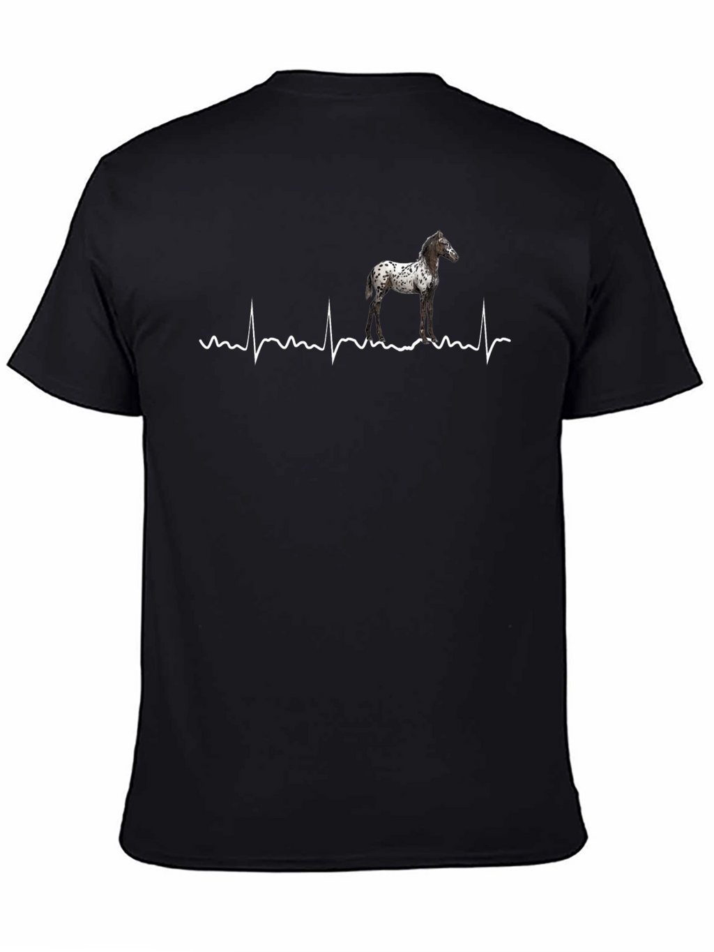 Horse Heartbeat T-Shirt - Stylish Graphic Tee