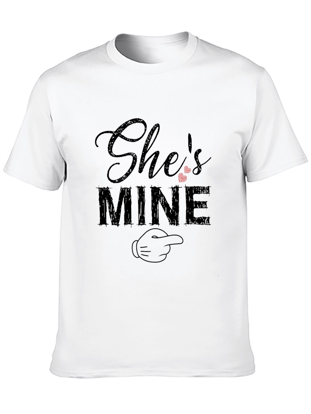 Shes Mine Funny Couple T-Shirt