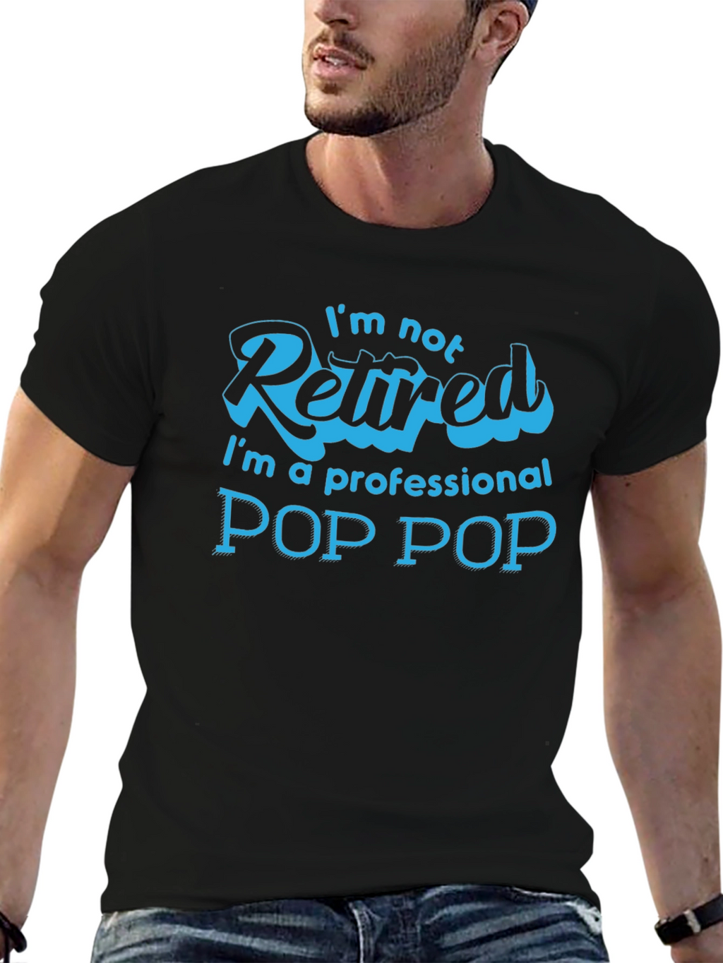 Professional Pop Pop T-Shirt - Funny Grandpa Tee