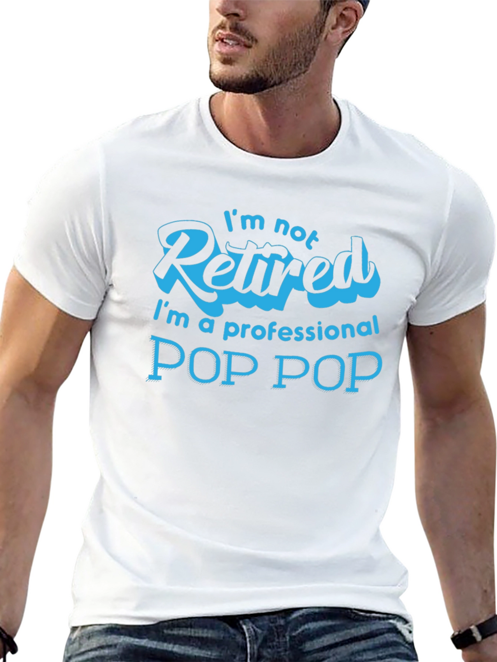 Professional Pop Pop T-Shirt - Funny Grandpa Tee