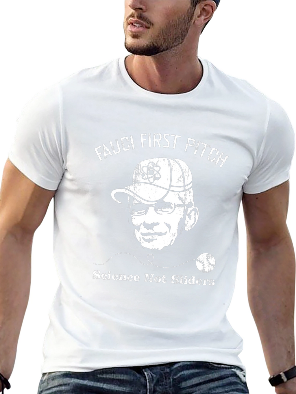Fauci First Pitch Science T-Shirt