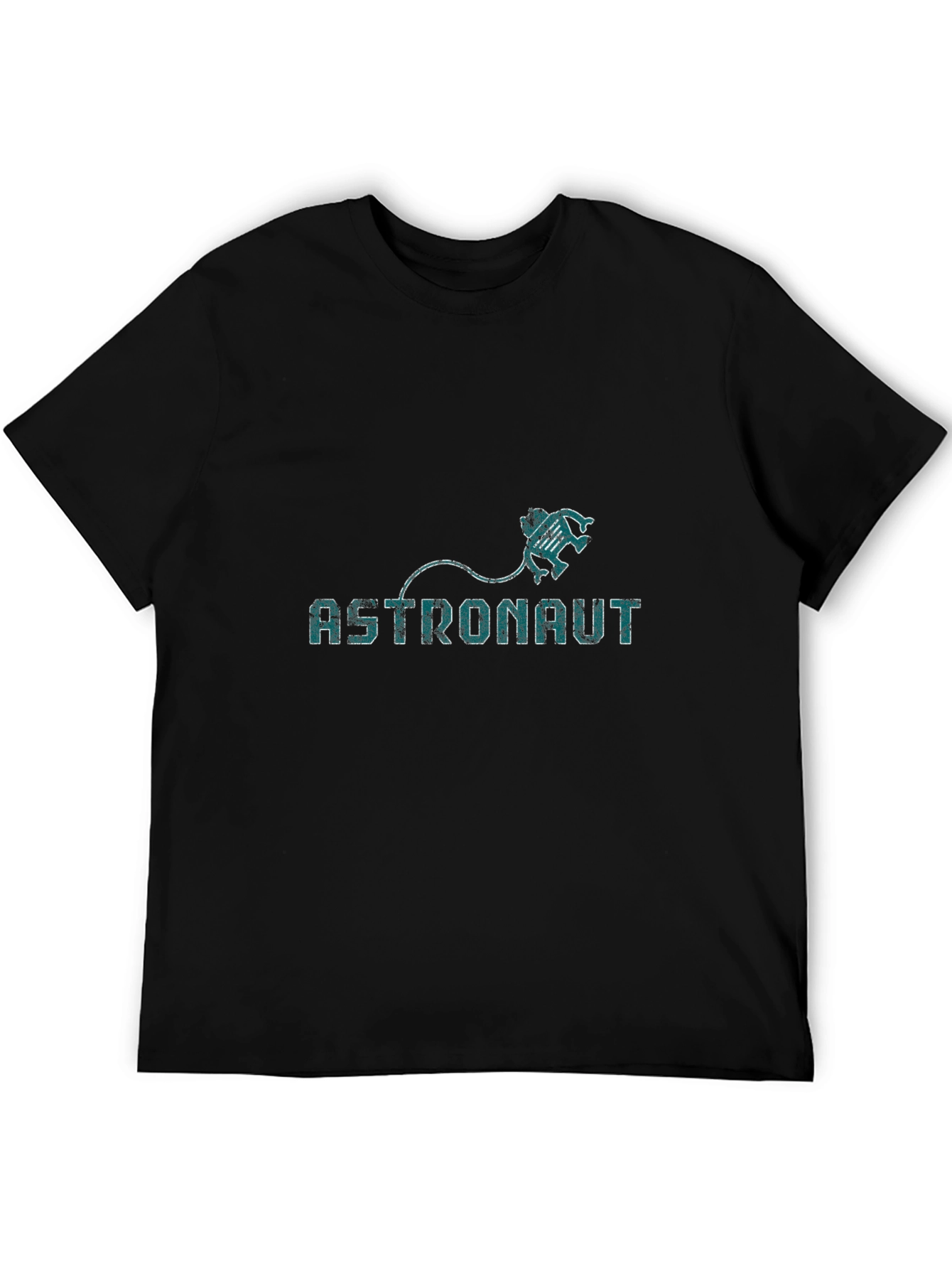 Astronaut Graphic Black T-Shirt